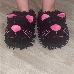 Cat slippers